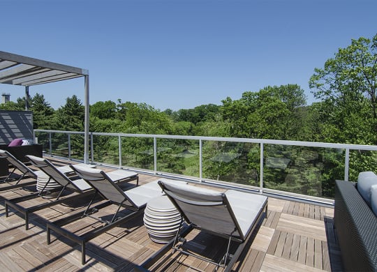 Rooftop deck at 2255 Wisconsin, Washington