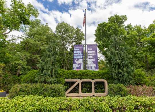 Smithsonian National Zoo Entrance