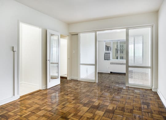 Studio apartment with solarium/sunroom at 2100 Connecticut, Washington, 20008