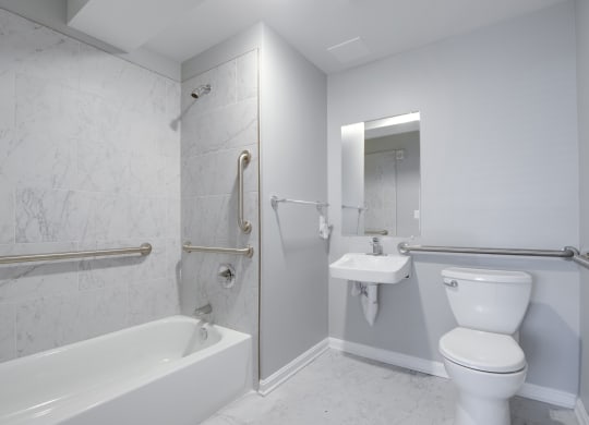bathroom at 1500 Arlington, Arlington, Virginia