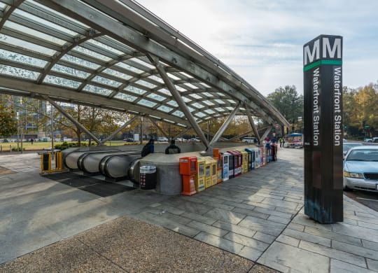 Nearby Waterfront Metro station at Valo Apartments, Washington, DC 20024