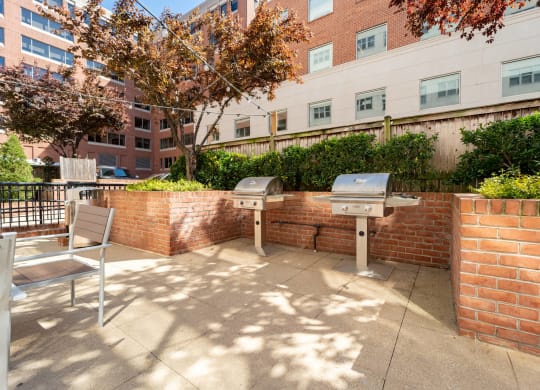 Grill Stations at West End Residences, Washington, Washington