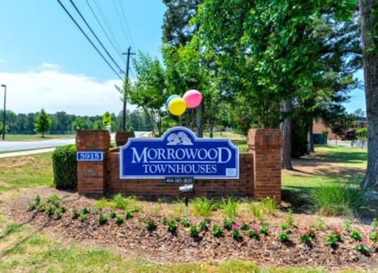 Morrowood Townhomes - Entrance Sign