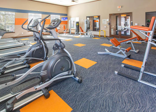 Fitness Center With Updated Equipment at Hurstbourne Estates, Kentucky, 40223