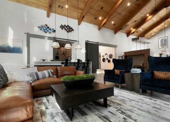 Comfortable Clubhouse seating
