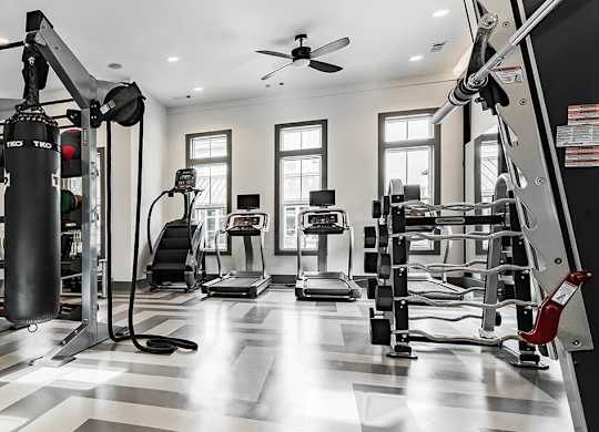 State-Of-The-Art Fitness Center at Retreat at Ironhorse, Tennessee