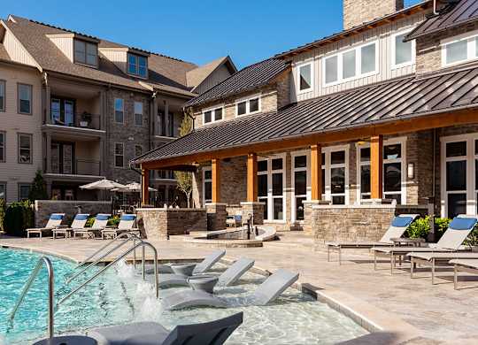 Poolside Sundeck at Retreat at Ironhorse, Franklin, TN, 37069