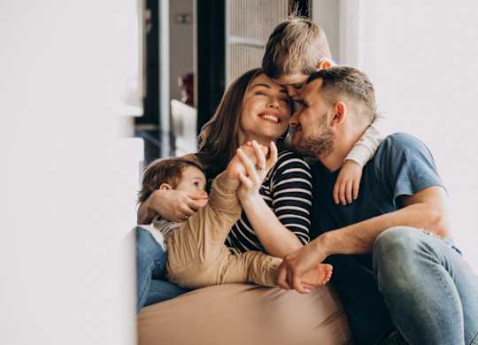 Young Happy Family