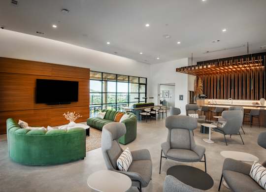 Luxury Community Lounge at The Artesian at Bee Cave