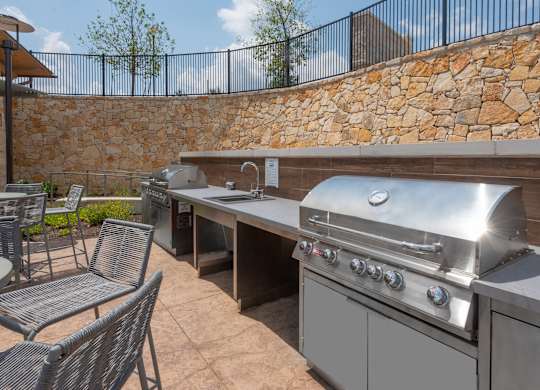Outdoor Grilling Areas at The Artesian at Bee Cave