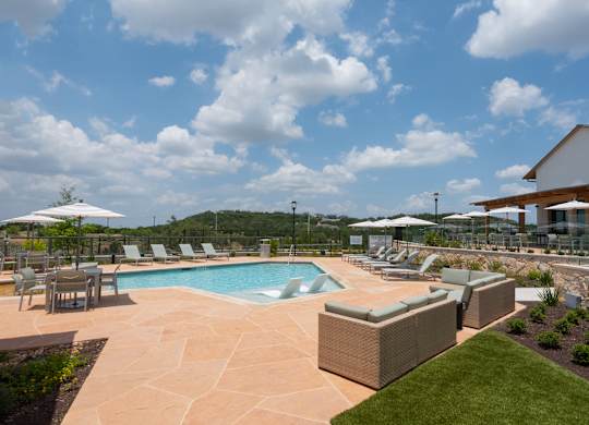 Amenity Center Pool at The Artesian at Bee Cave