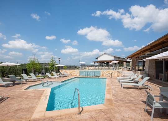 Amenity Center Pool at The Artesian at Bee Cave