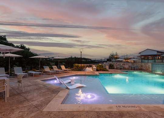 Amenity Center Pool at The Artesian at Bee Cave