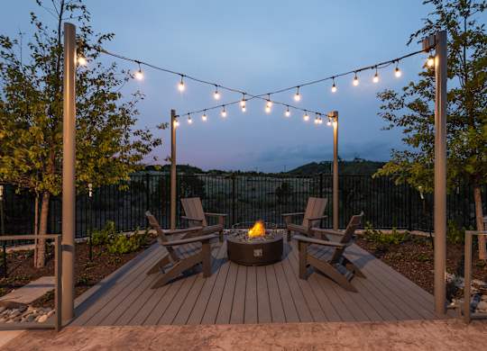 Outdoor Fire Pit at The Artesian at Bee Cave