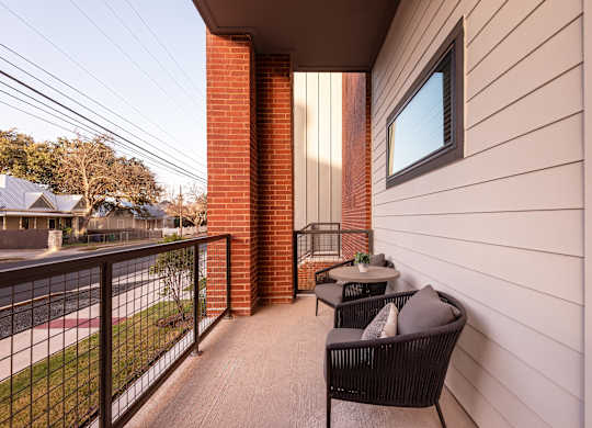 Expansive Balcony