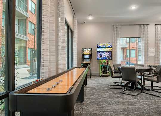Game Room With Billiards Table and Games