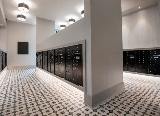 Contemporary Mail And Parcel Center