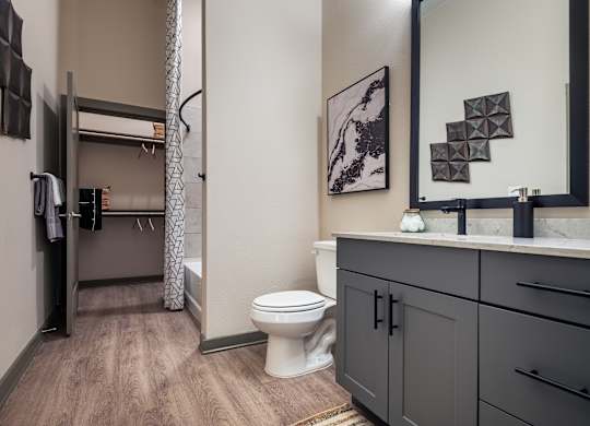 Bright And Upscale Bathroom