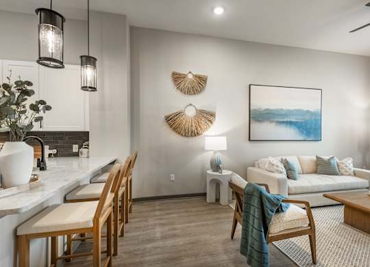 Modern And Expansive Living Room