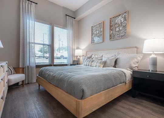 Spacious Modern Bedroom