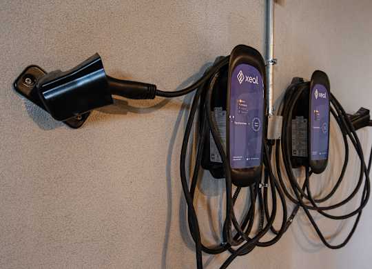 Electric Vehicle Charging at Tin Top at the Creamery Apartments