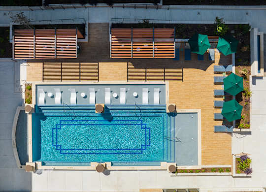 Pool at Tin Top at the Creamery