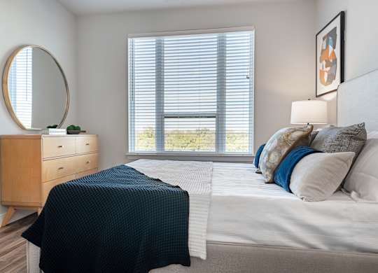 Apartment Bedroom at Tin Top at the Creamery