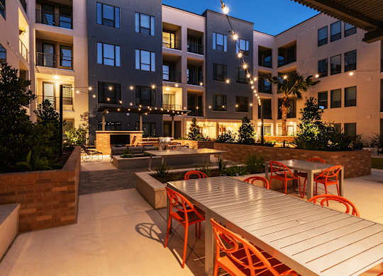 Patio at Tin Top at the Creamery