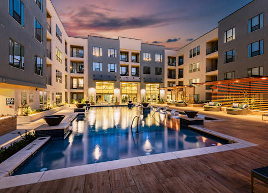 Tin Top at the Creamery Apartments Pool