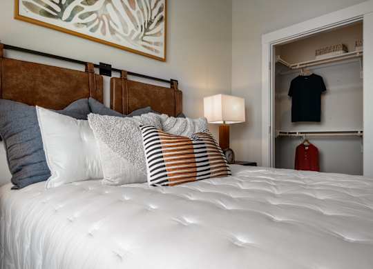 Apartment Bedroom at Tin Top at the Creamery