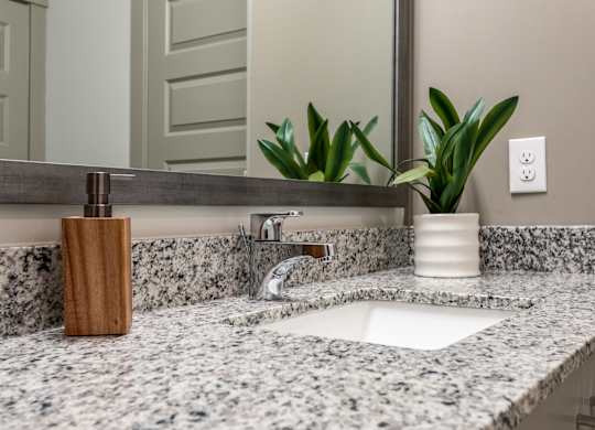 Upland Apartment Bathroom