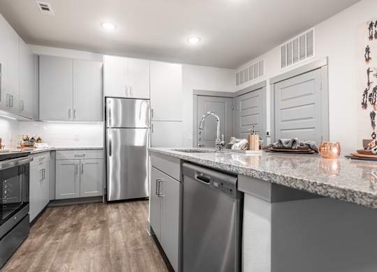 Upland Apartment Kitchen