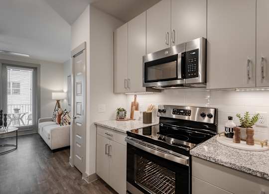Upland Apartment Kitchen