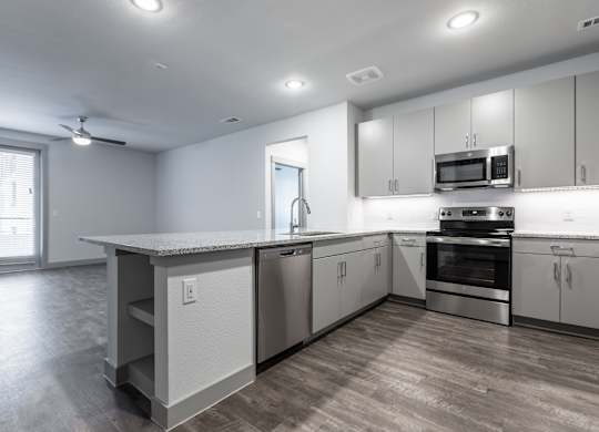 Upland Apartment Kitchen