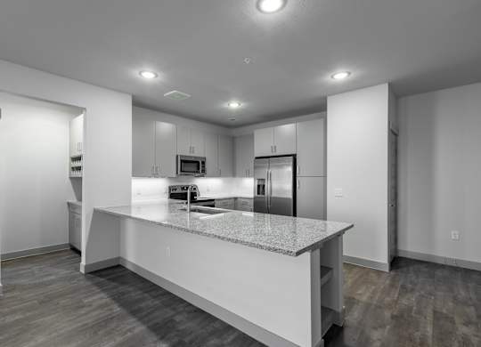 Upland Apartment Kitchen