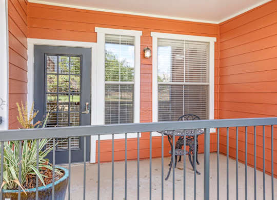 Covered Balcony at The Ranch at Fossil Creek, Haltom City, 76137