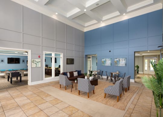 Community Clubhouse at Abberly Crossing Apartment Homes by HHHunt, South Carolina, 29456