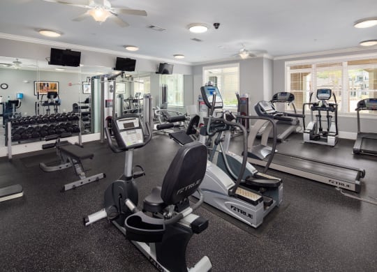 Fitness Center at Abberly Crossing Apartment Homes by HHHunt, Ladson, SC