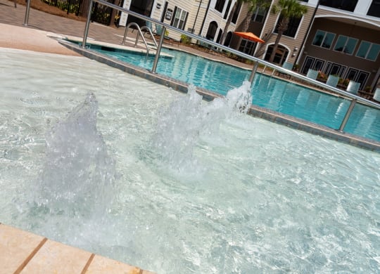 Private Swimming Pool at Abberly Crossing Apartment Homes by HHHunt, Ladson, South Carolina
