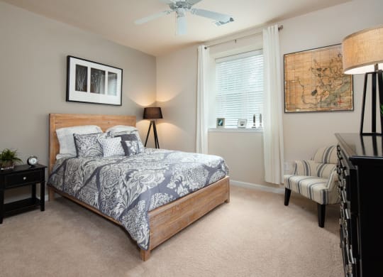 Well Appointed Bedroom at Abberly Pointe Apartment Homes, Beaufort, SC