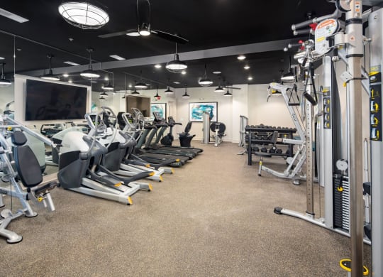 Adrenaline Cardio and Strength Studio at Abberly Solaire Apartment Homes, Garner, 27529