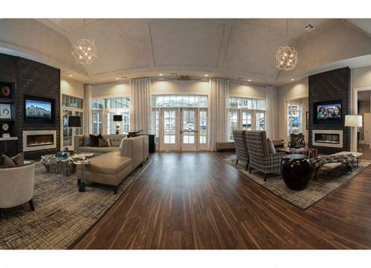 Common Lounge Area at Abberly at Southpoint Apartment Homes by HHHunt, Fredericksburg, VA