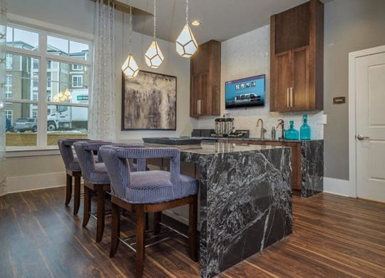 Eat-In Kitchens at Abberly at Southpoint Apartment Homes by HHHunt, Fredericksburg, 22407