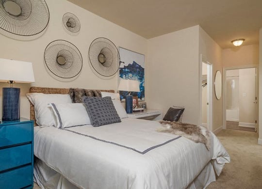 Spacious Bedroom With Closet at Abberly at Southpoint Apartment Homes by HHHunt, Fredericksburg, VA