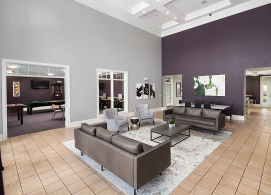 Coffee Bar Attached With Pool Table at Abberly Village Apartment Homes by HHHunt, West Columbia, SC, 29169