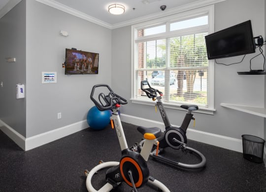 Free Weights And Cardio Equipmentat Abberly Village Apartment Homes, West Columbia, South Carolina