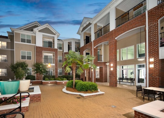 Marvelous View Of The Club House Facility at Abberly Village Apartment Homes, West Columbia, SC