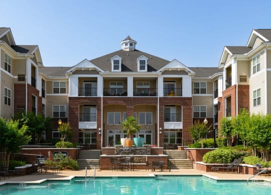 Property Overview With Pool at Abberly Village Apartment Homes by HHHunt, West Columbia, 29169