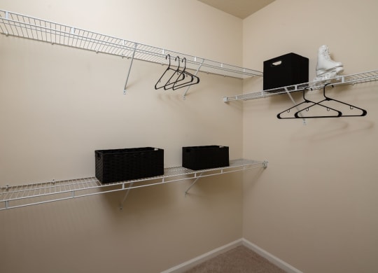 Walk-In Closet at Abberly Village Apartment Homes by HHHunt, West Columbia