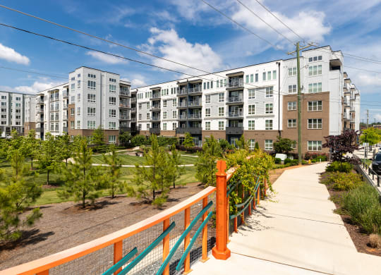 our apartments showcase a beautiful lobby  at Abberly Noda Vista Apartment Homes, Charlotte, North Carolina